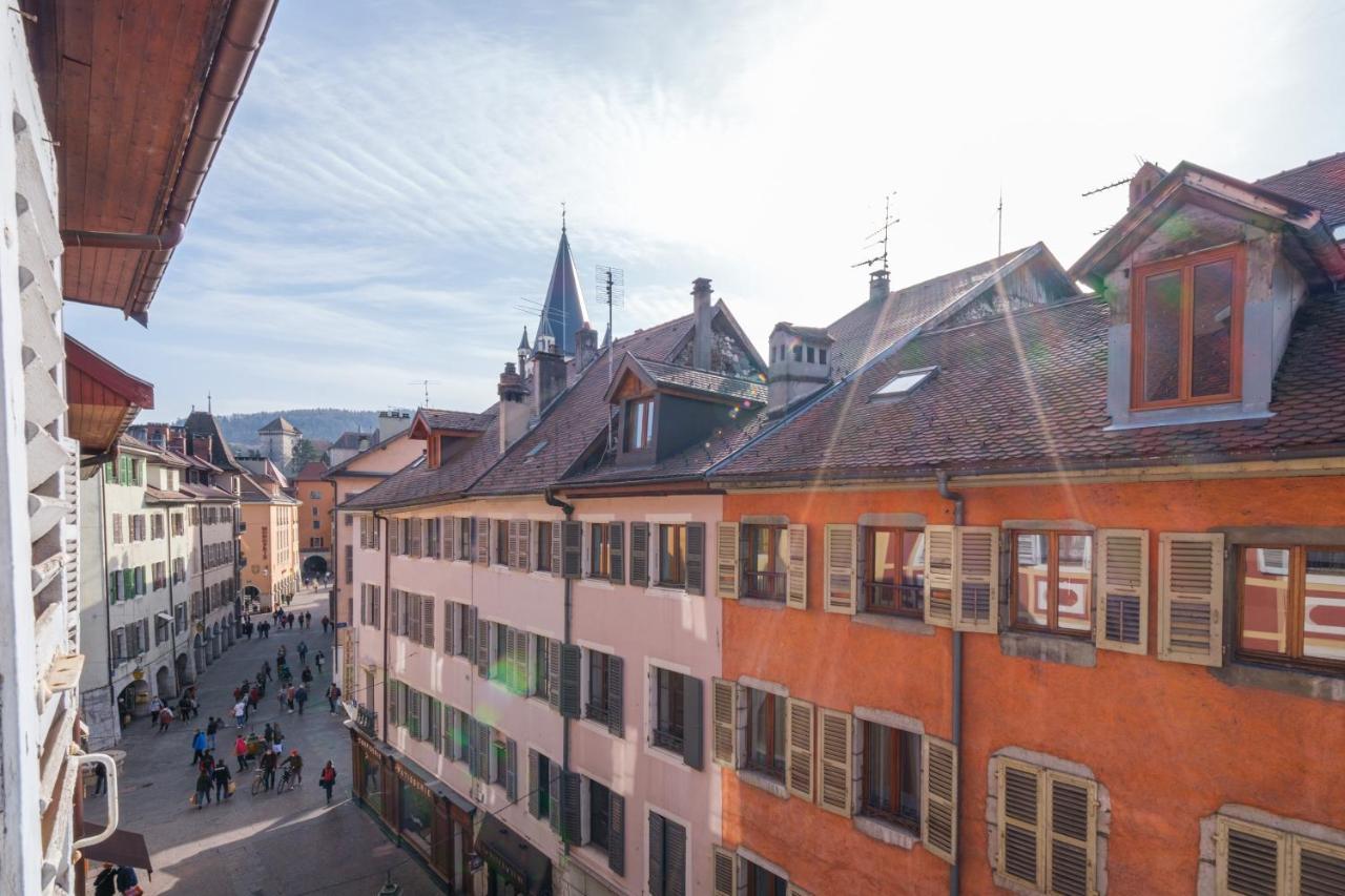 Au Grey D'Annecy, Studio Cosy Au Coeur De La Ville Eksteriør bilde
